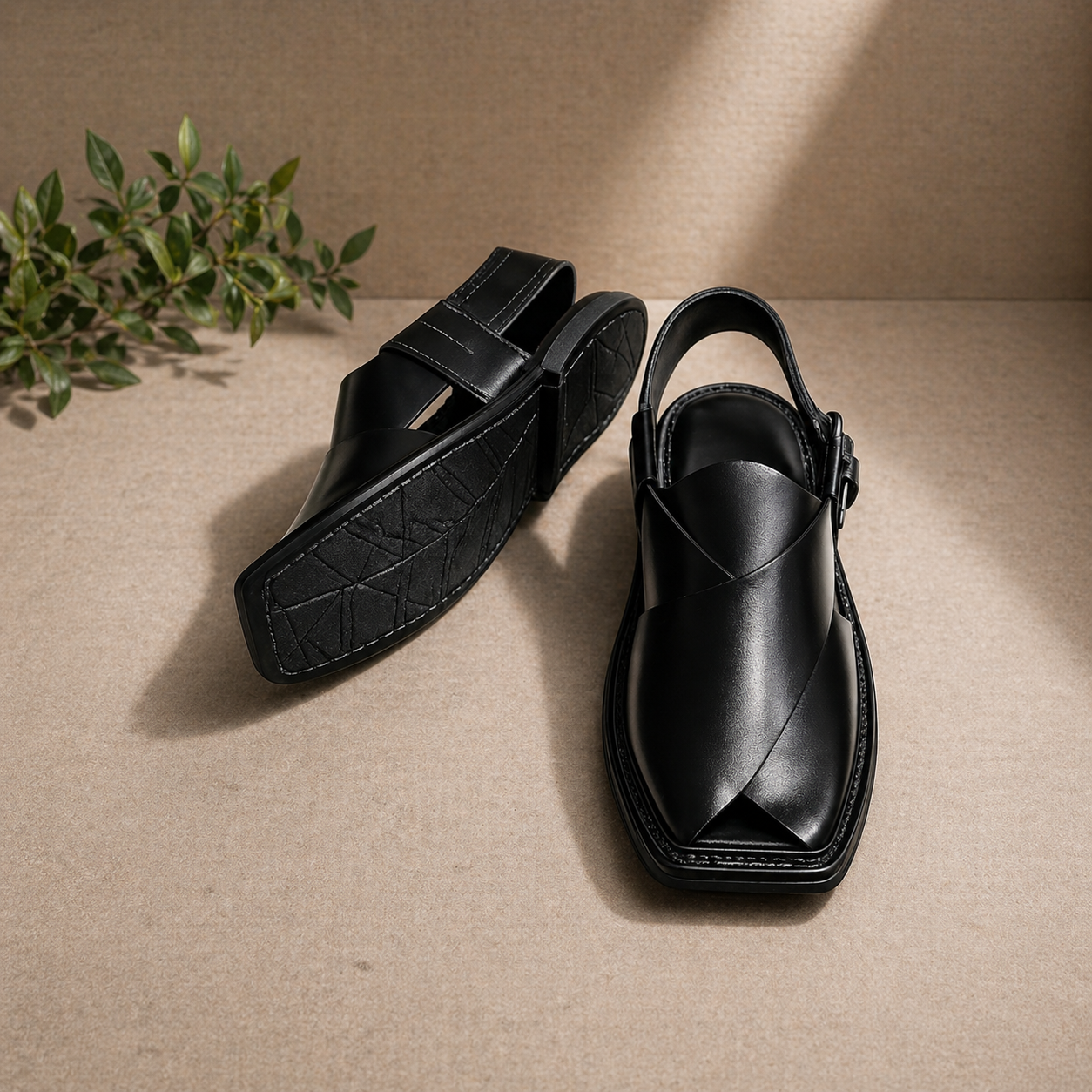Charsadda Classic Handmade Leather Sandals