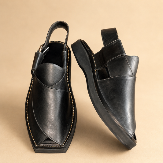 Charsadda Classic Handmade Leather Sandals Water Proff