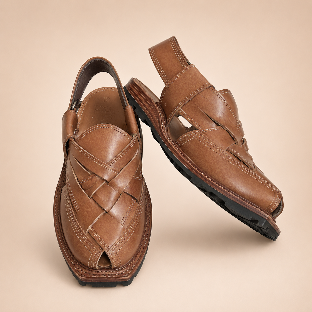 Brown Narozi - Double Leather 100%